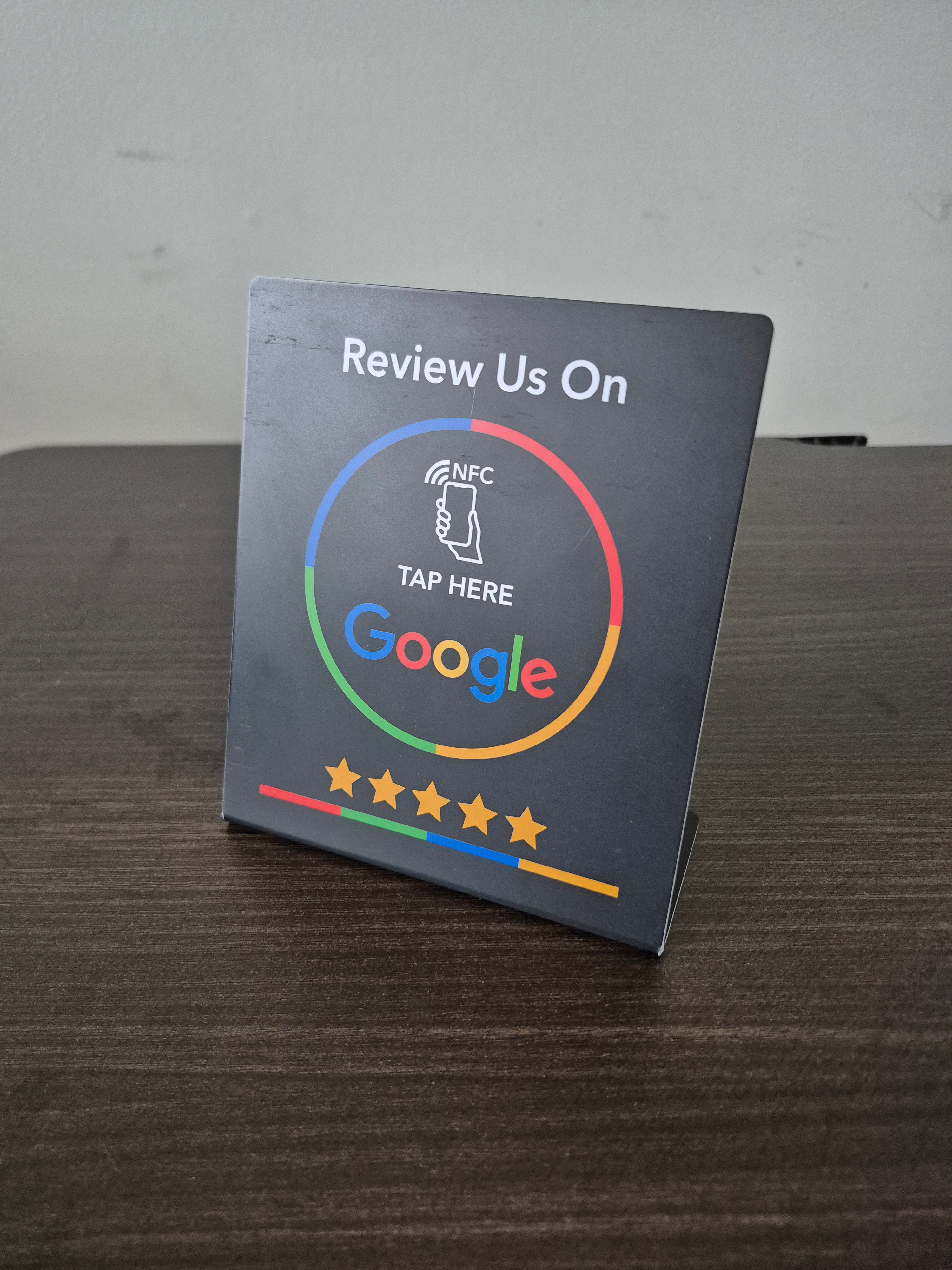 Google review cards Wireless (Black)