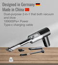 Dual-purpose 2-in-1 vacuums